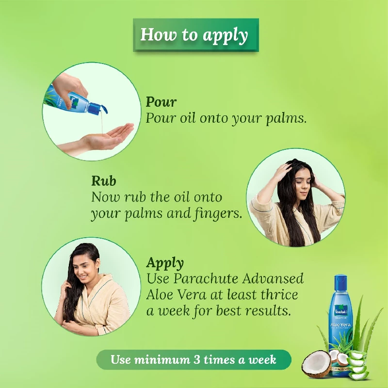 Parachute Advansed Aloe Vera Enriched Coconut Hair Oil - Image 6