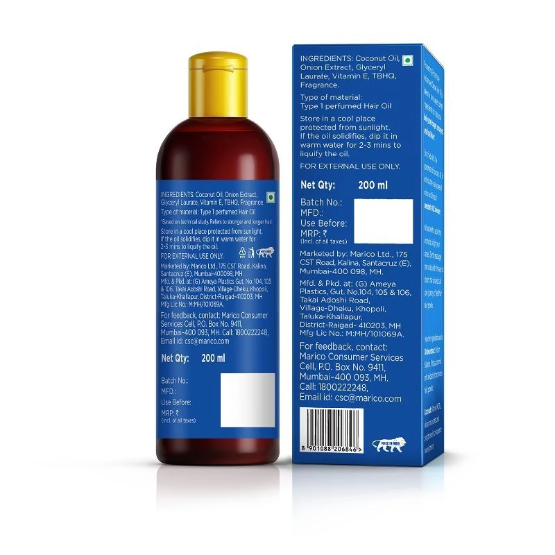 Parachute Advansed Onion Hair Oil for Hair Growth and Hair Fall Control with Coconut Oil - Image 8