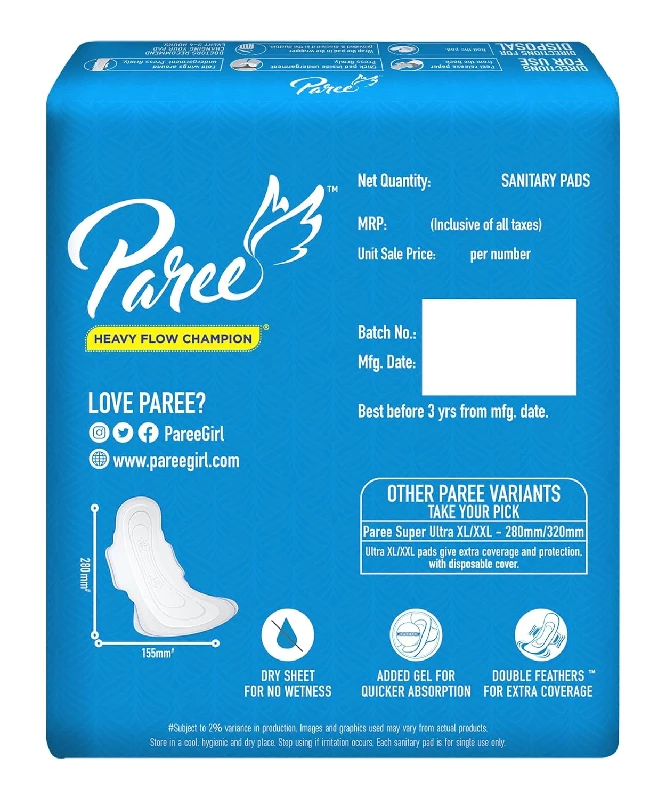 Paree Dry Feel Sanitary Pads - Image 3