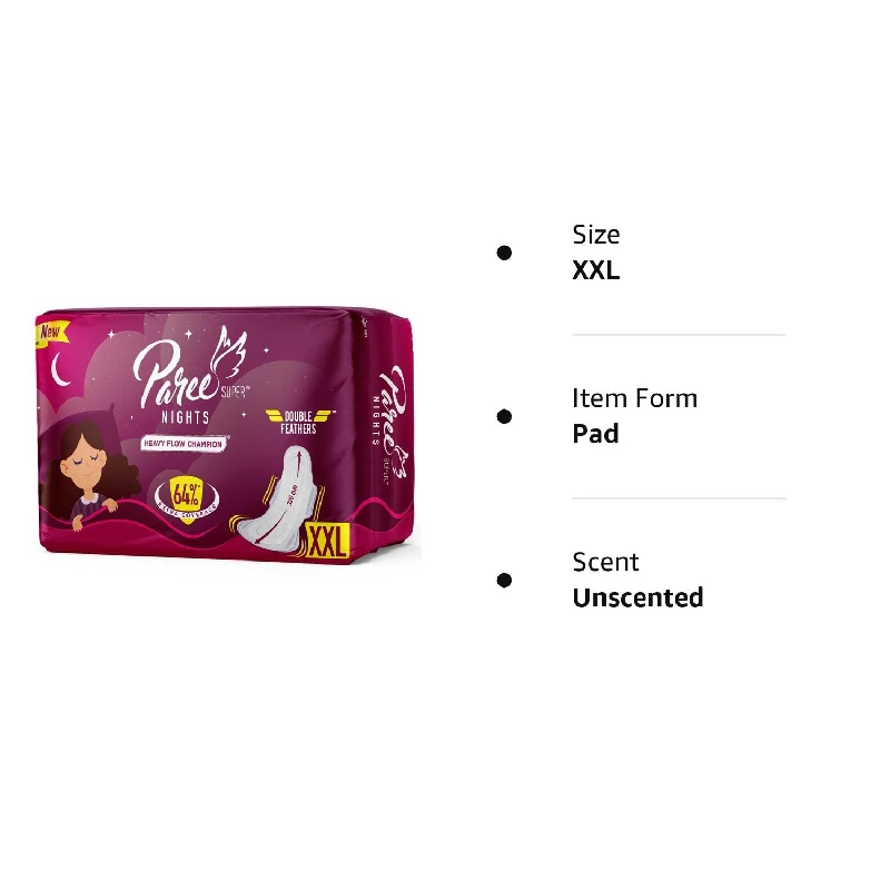 Paree Super Nights Sanitary Pads - Image 7