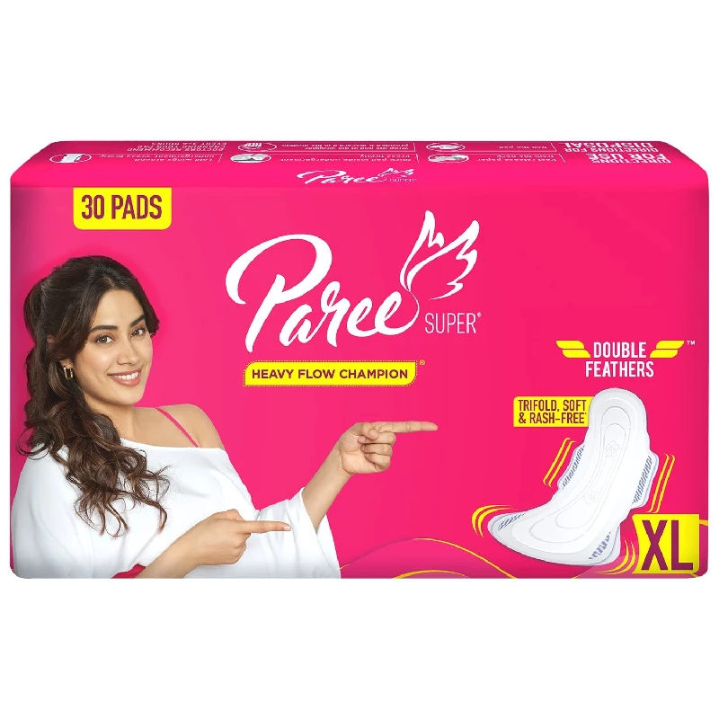 Paree Super Soft Sanitary Pads With Double Feathers