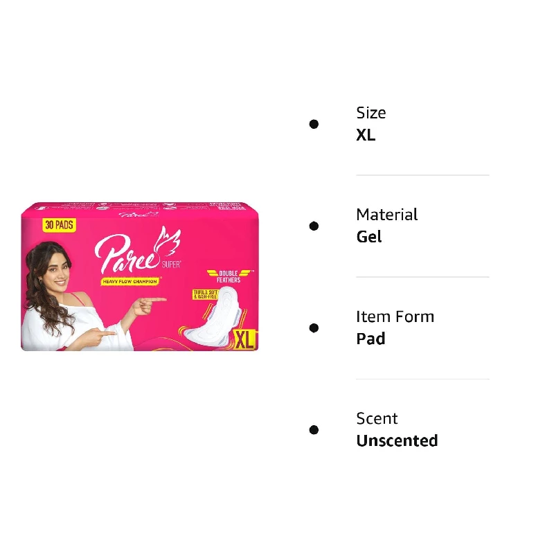 Paree Super Soft Sanitary Pads With Double Feathers - Image 8