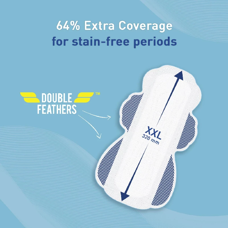 Paree Ultra Thinz Soft & Rash Free Double Feathers XXL Tri-Fold Sanitary Pads - Image 4