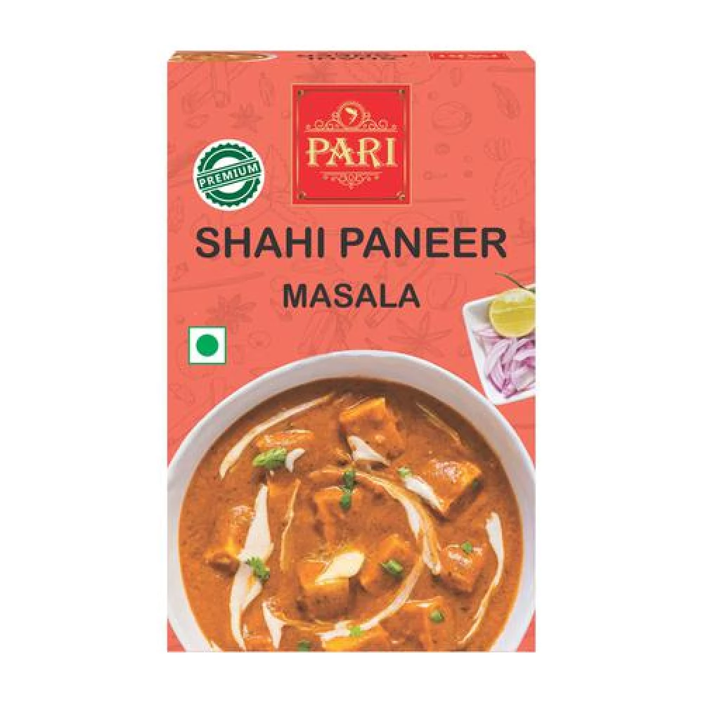 Pari Premium Shahi Paneer Masala - With No Added Preservatives & Artificial Colours Pari Premium Shahi Paneer Masala - With No Added Preservatives & Artificial Colours--50 g Box