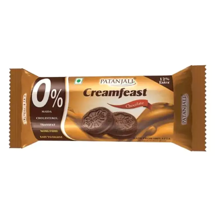 Patanjali Cream Feast Chocolate Biscuit
