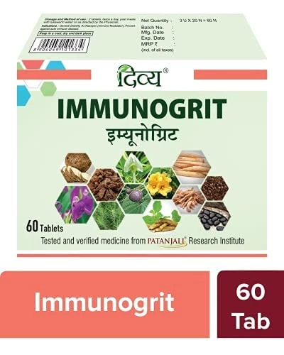 Patanjali Divya Immunogrit Tablets | Ayurvedic Immunomodulator for Daily Vitality-2