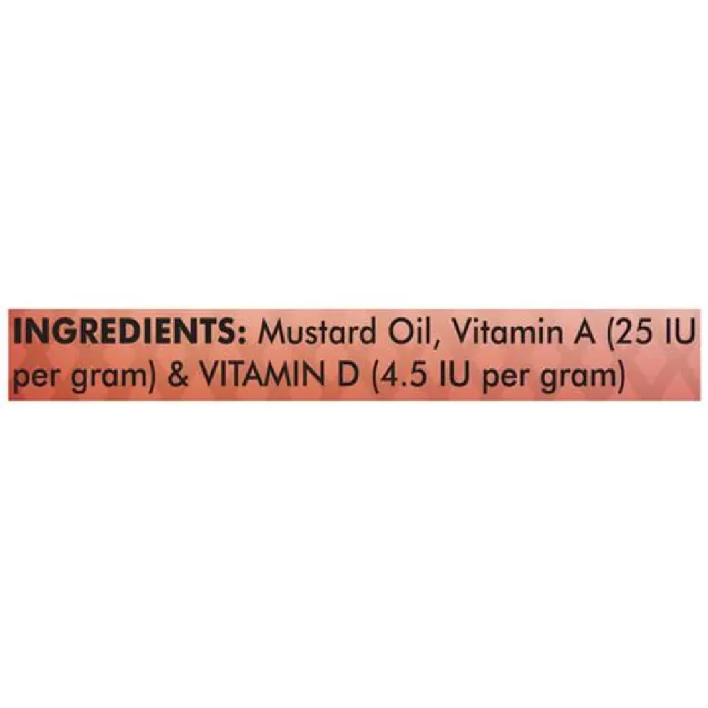 Patanjali Fortified Mustard Oil - Image 3