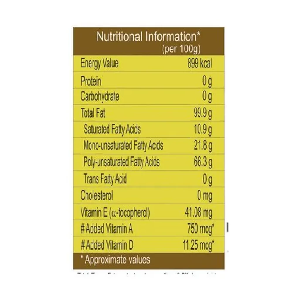 Patanjali Fortified Sunflower Oil - Image 4