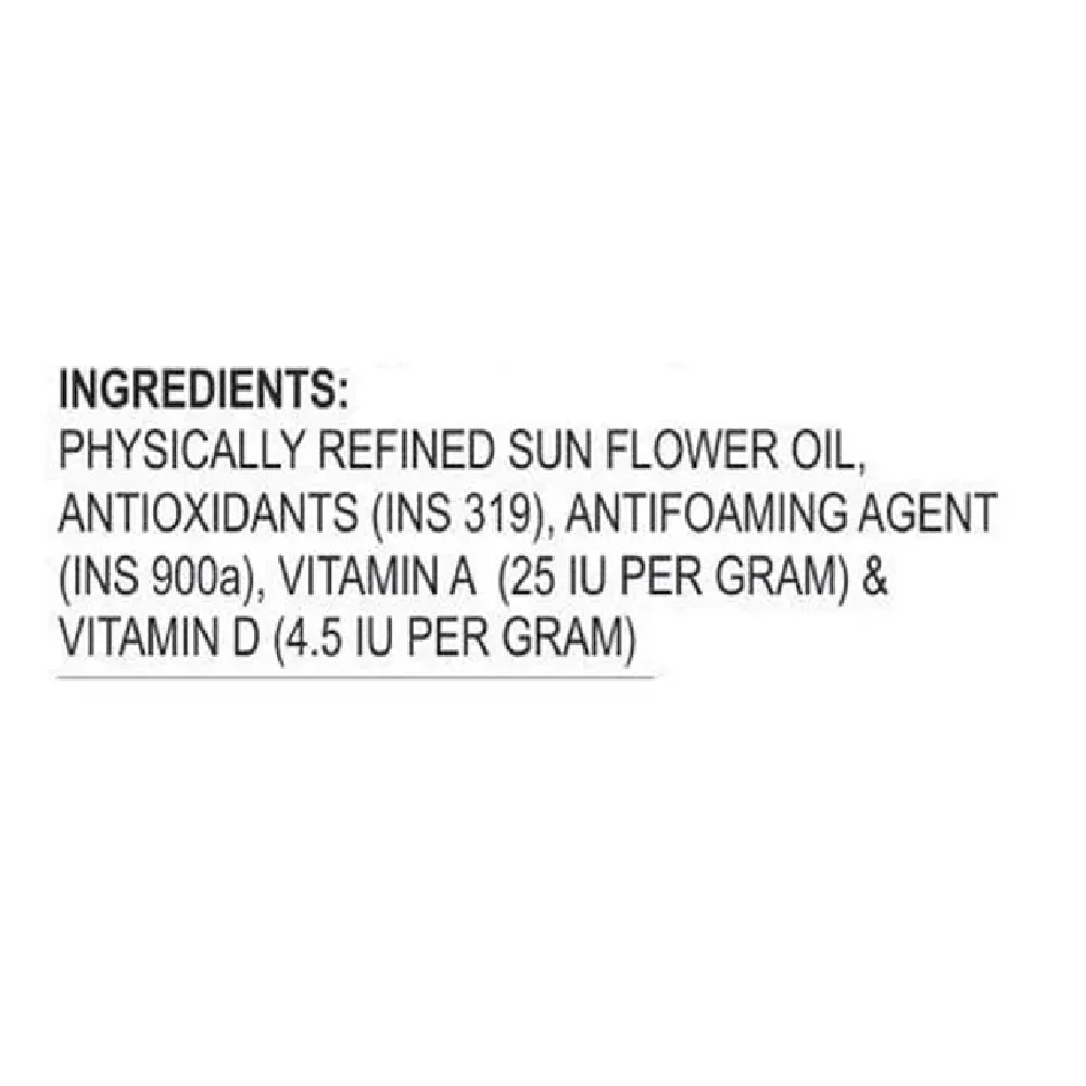 Patanjali Fortified Sunflower Oil - Image 5