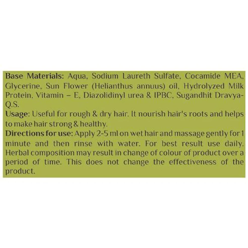 Patanjali Kesh Kanti Milk Protein Hair Cleanser | Nourishing Herbal Shampoo for Dry Hair-4