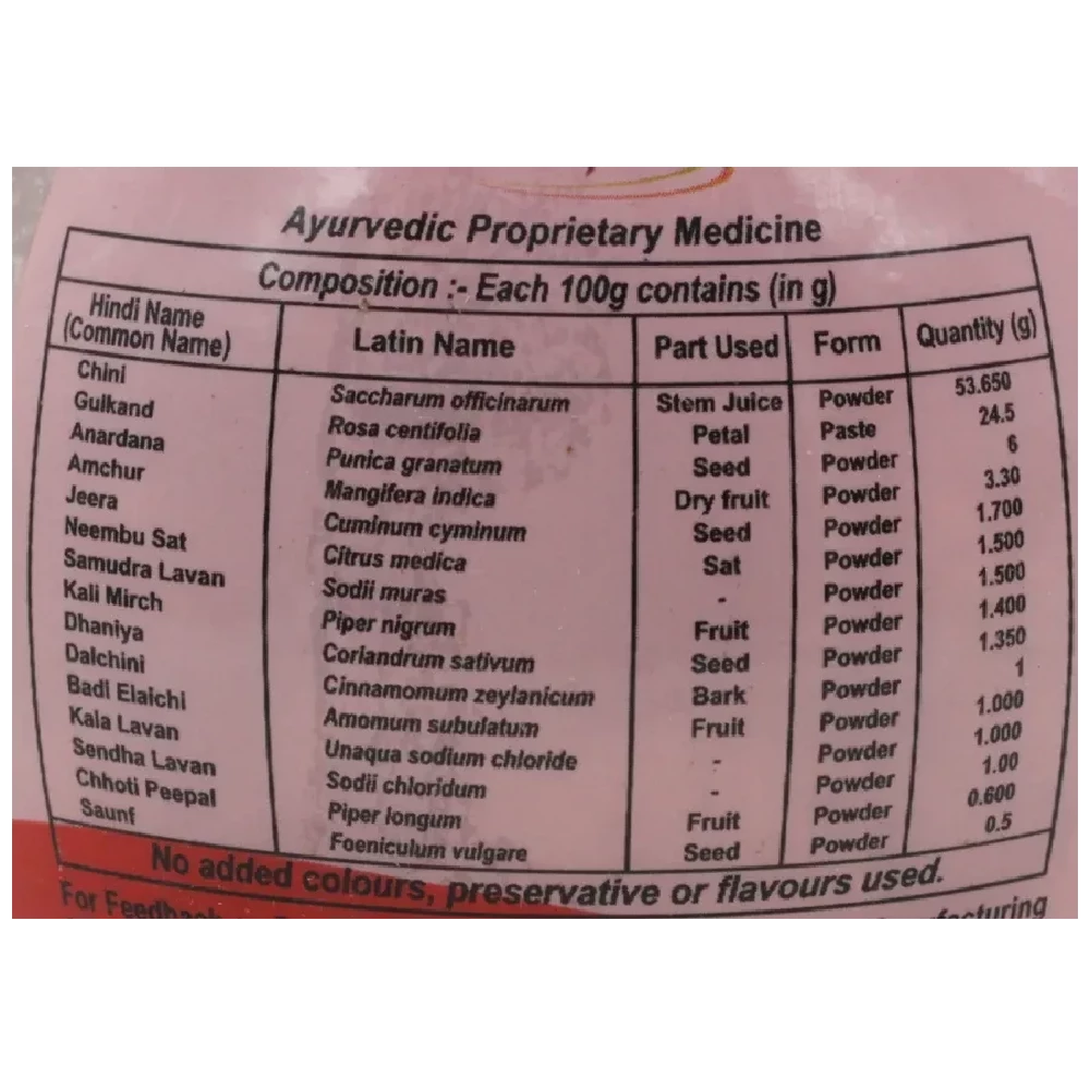 Patanjali Pachak Anardana Goli - Image 4