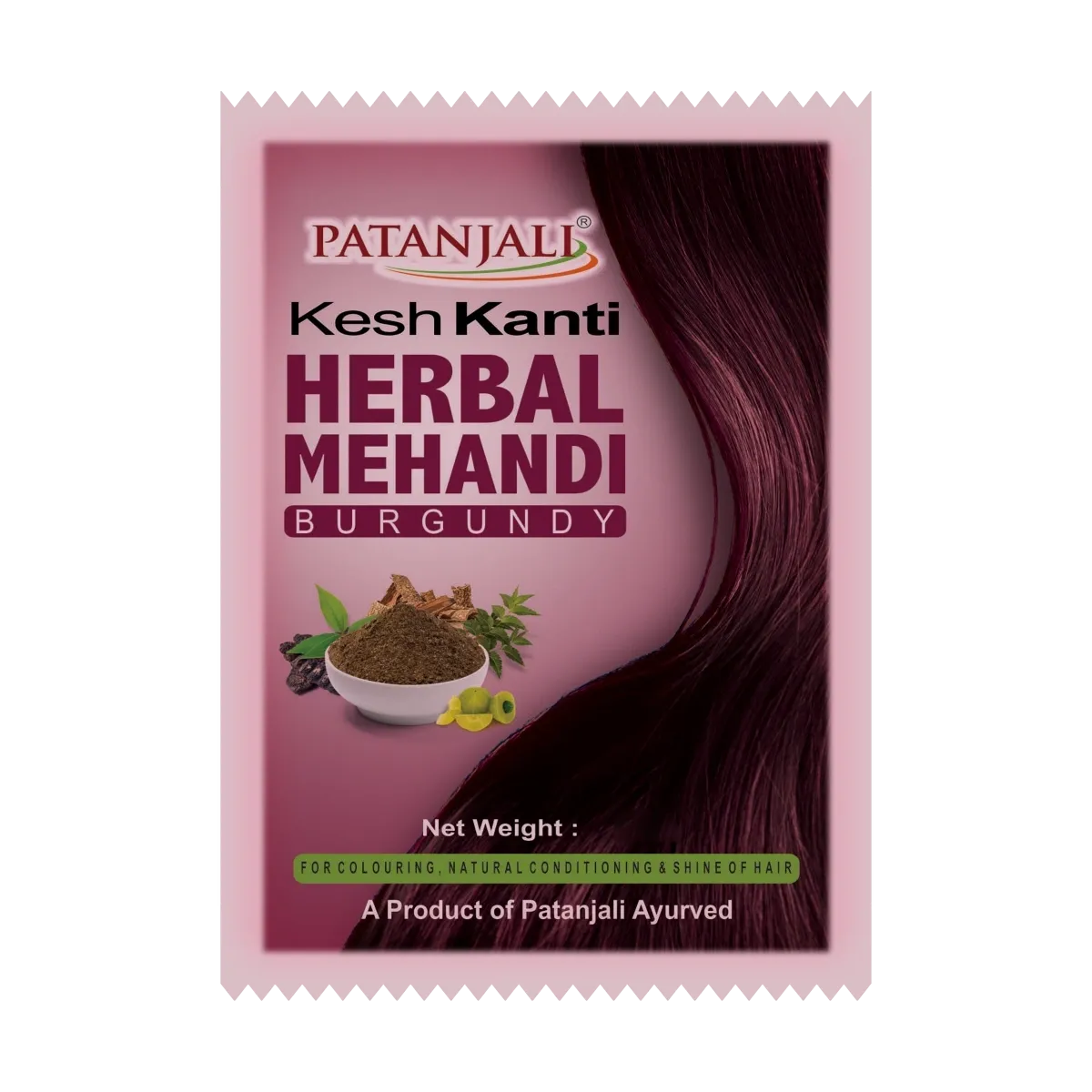 Patanjali Kesh Kanti Herbal Mehandi (burgundy)