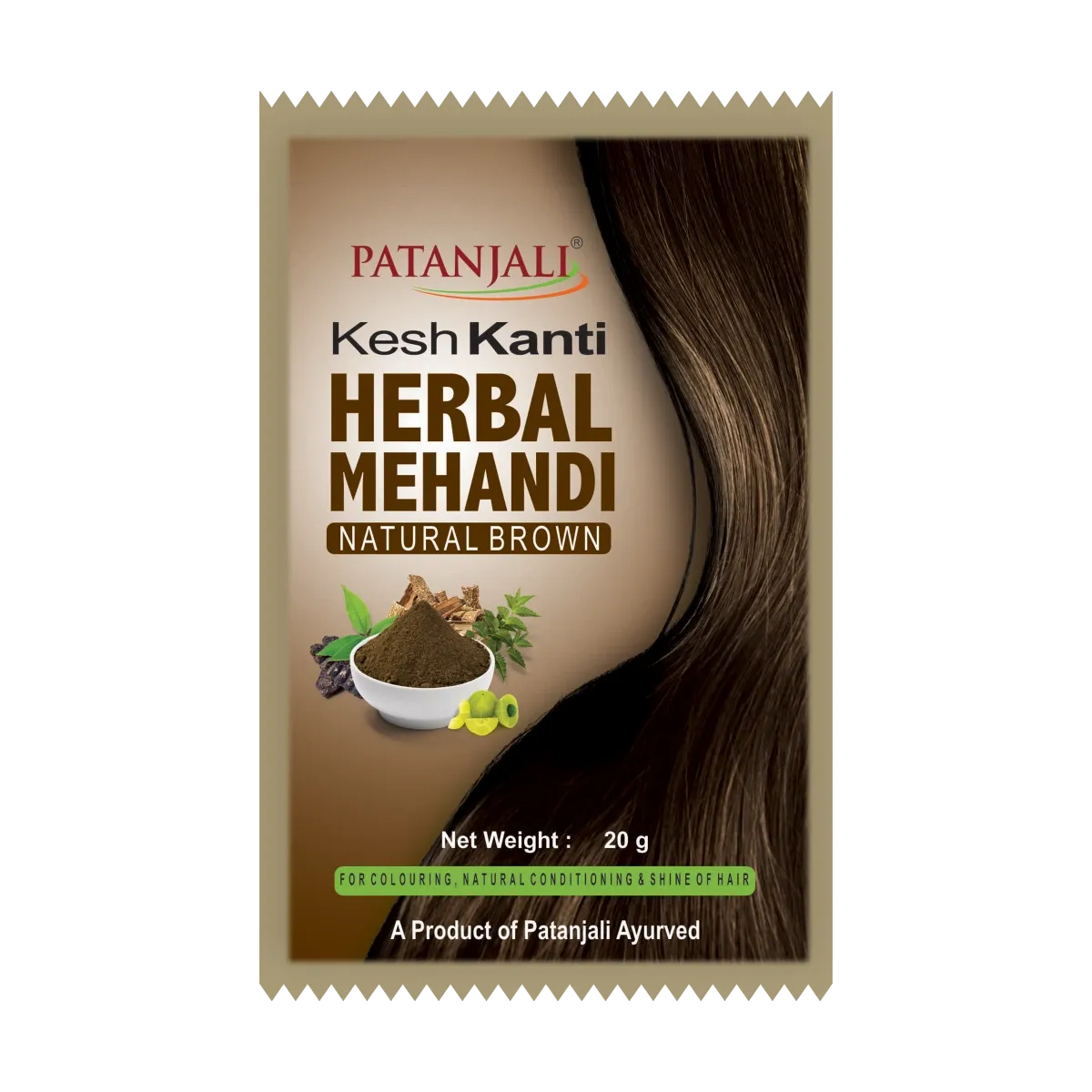 Patanjali Kesh Kanti Herbal Mehandi (natural Brown)