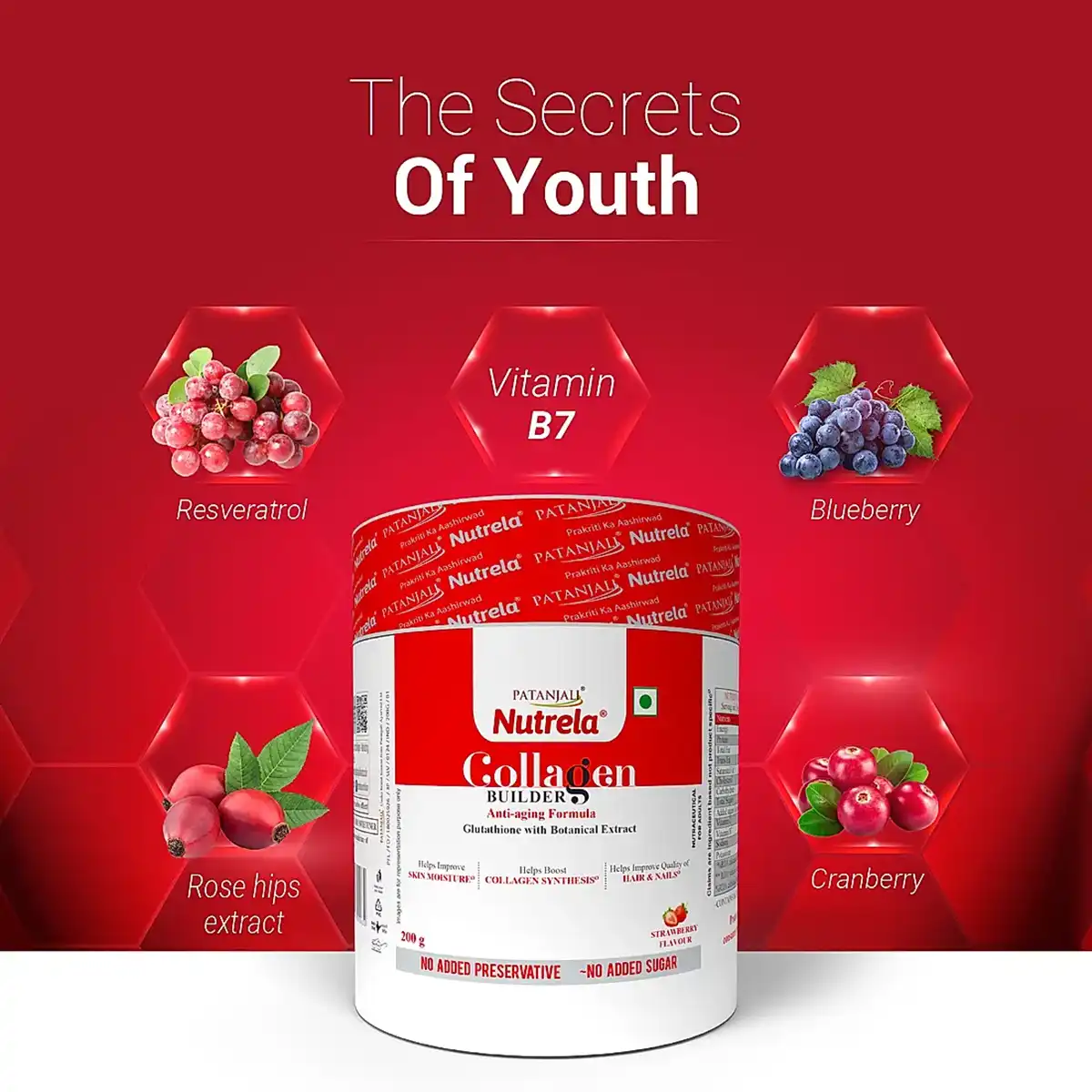 Patanjali Nutrela Collagen Builder | Collagen Supplement | Skin & Joint Support-6