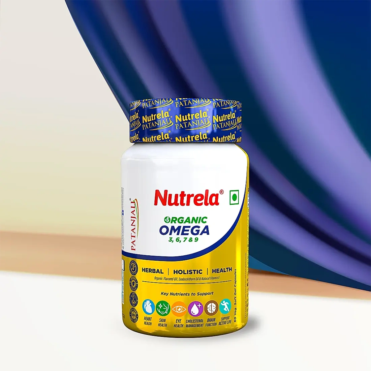 Patanjali Nutrela Organic Omega