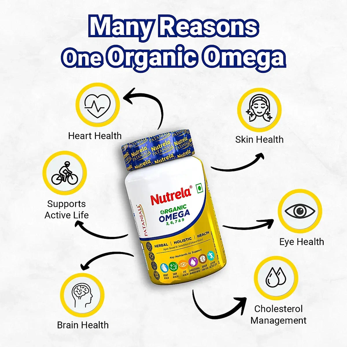 Patanjali Nutrela Organic Omega - Image 4