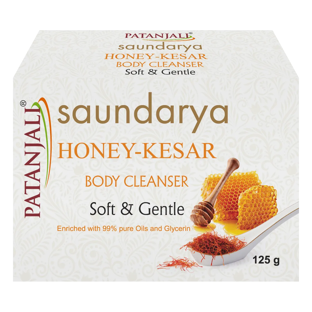 Patanjali Saundarya Honey Kesar Body Cleanser