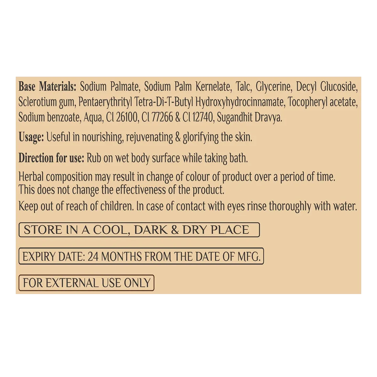 Patanjali Saundarya Mysore Sandal Body Cleanser - Image 3