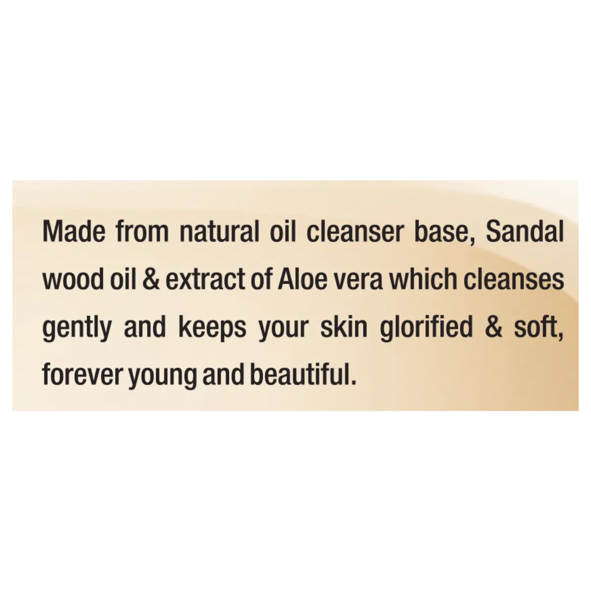 Patanjali Saundarya Sandal Body Cleanser - Image 3