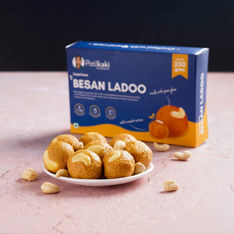 Patil Kaki Besan Ladoo - Image 3