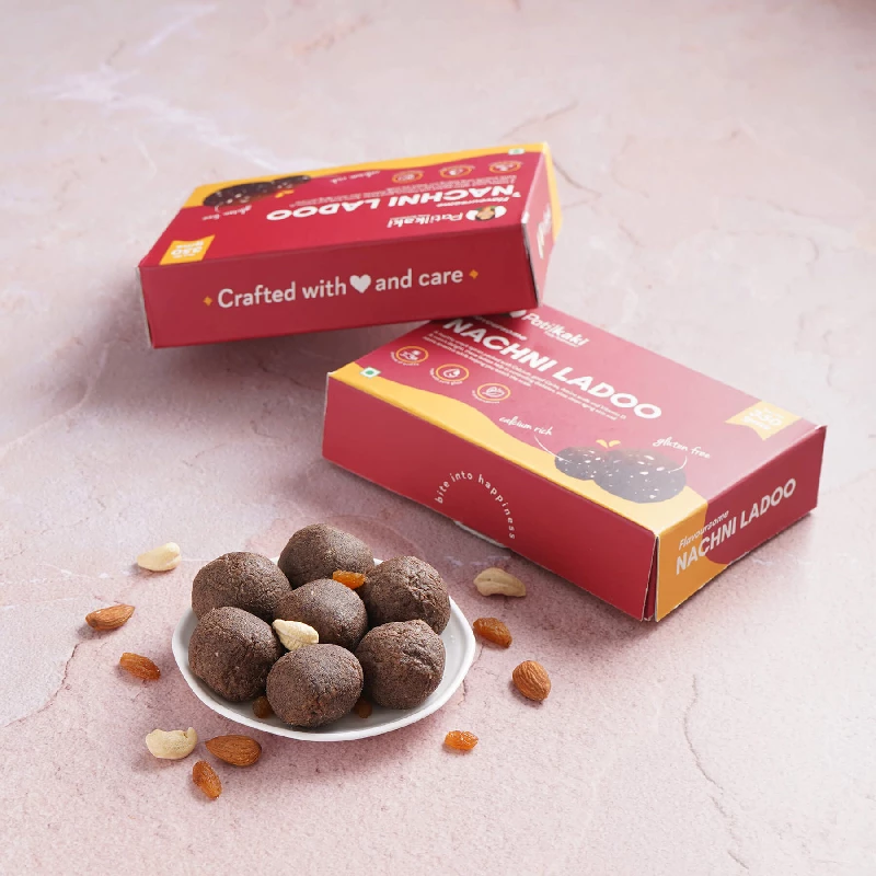 Patil Kaki Nachni Ladoo ( Pure Ghee ) - Image 4
