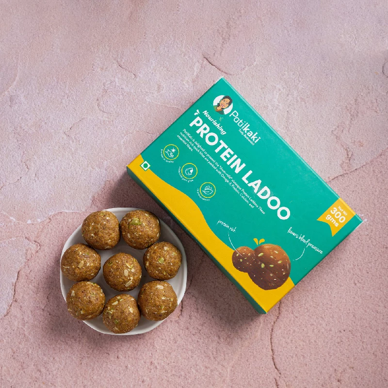 Patil Kaki Protein Ladoo (Sugarfree, Gluten Free & Oil free) Patil Kaki Protein Ladoo (Sugarfree, Gluten Free & Oil free)-Pack Size-300 g