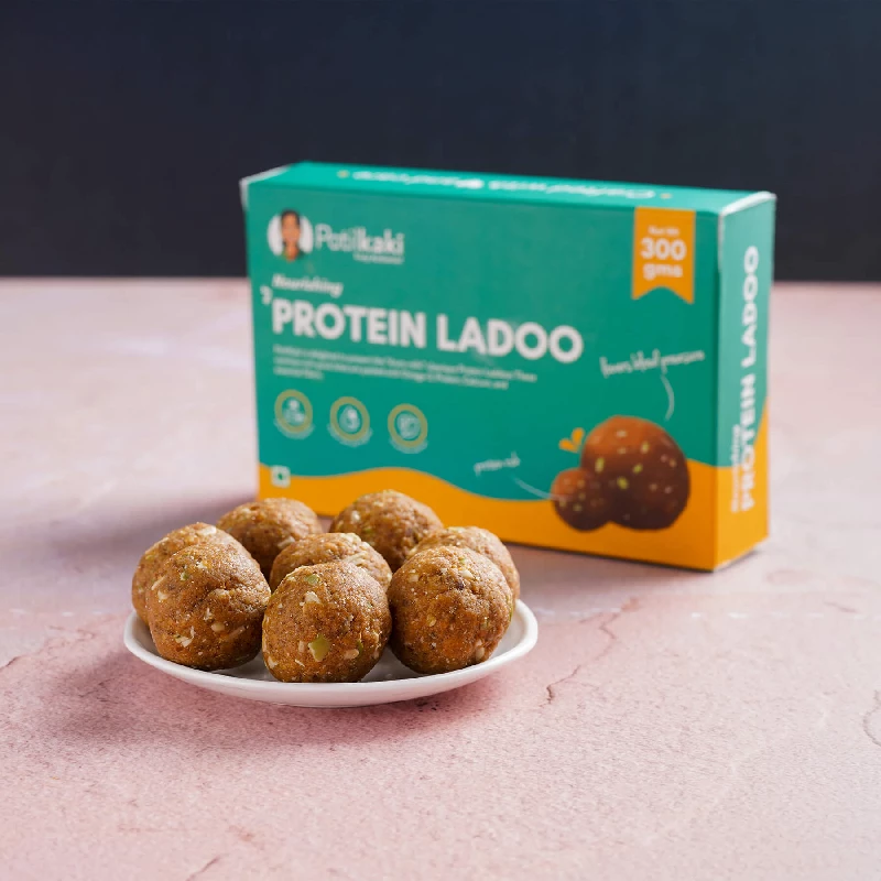 Patil Kaki Protein Ladoo (Sugarfree, Gluten Free & Oil free) - Image 3