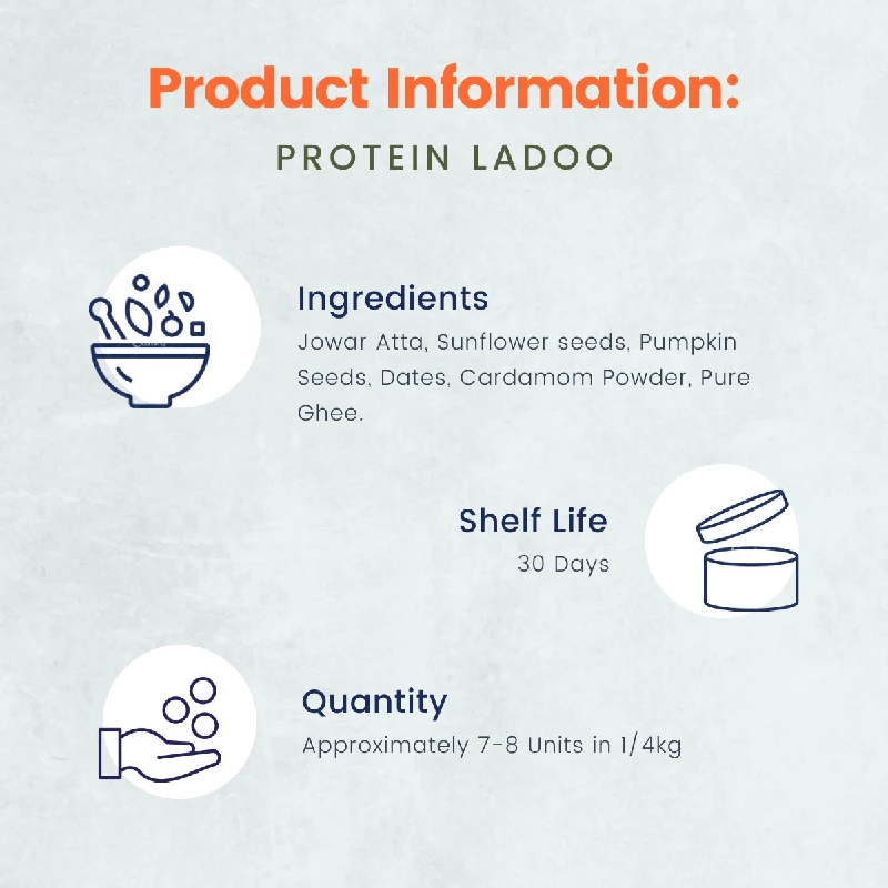 Patil Kaki Protein Ladoo (Sugarfree, Gluten Free & Oil free) - Image 5