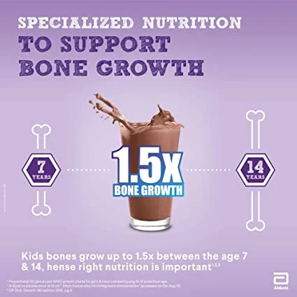 Pediasure 7 Plus Oats & Almond Nutrition Drink Powder Chocolate Flavour for Infants - Image 5