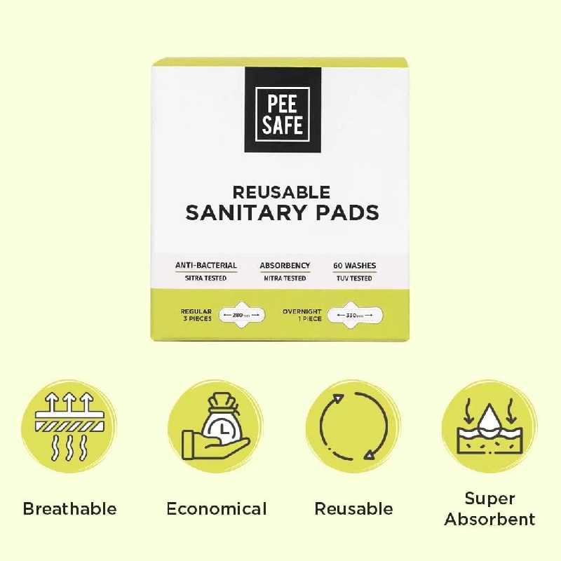 Pee Safe Reusable Sanitary Pads - Image 3