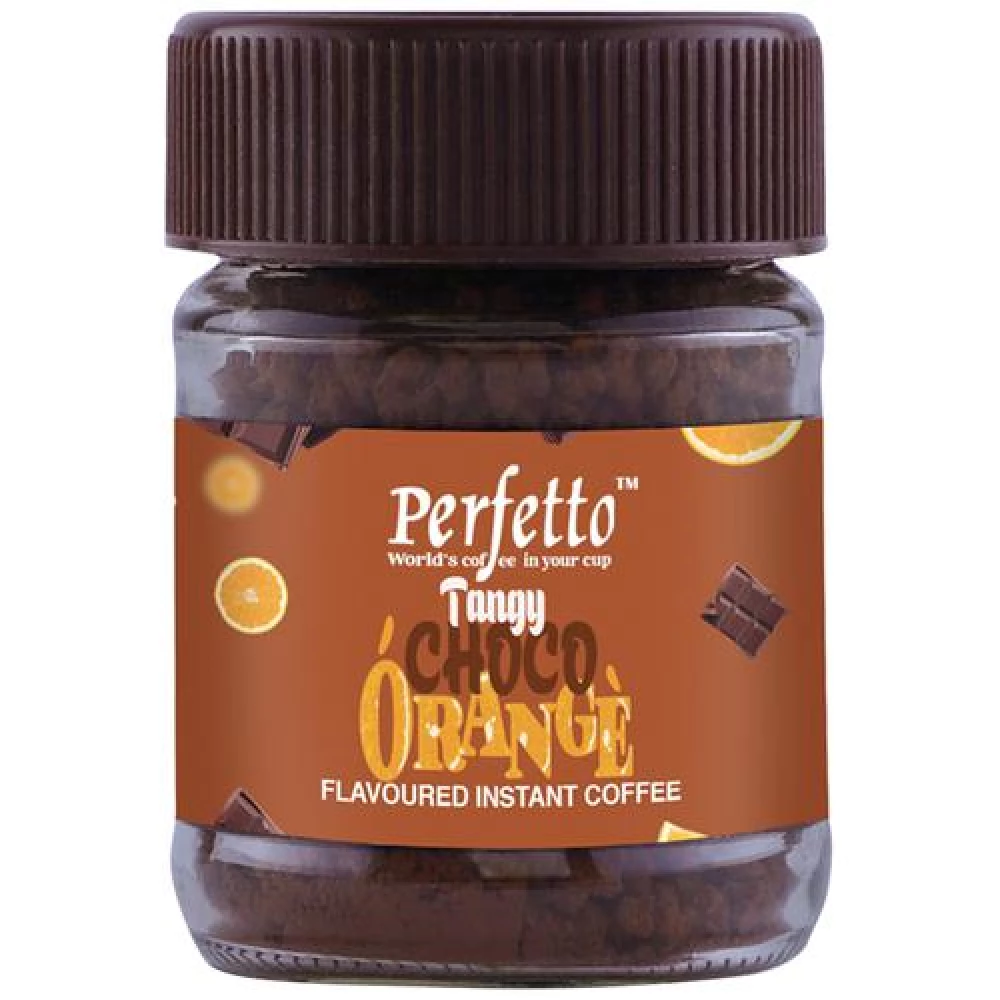 Perfetto Flavoured Instant Coffee Tangy Choco Orange