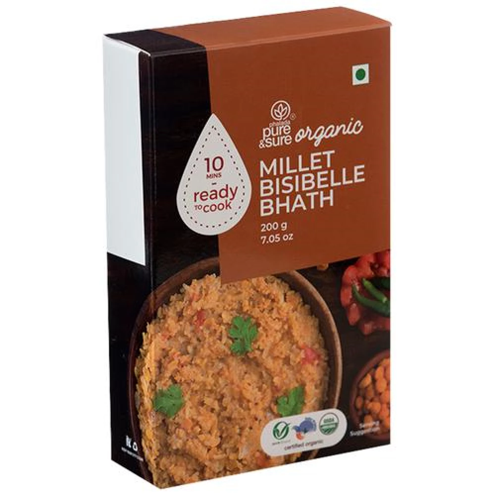 Phalada Pure & Sure Organic Millet Bisibelle Bhath - Rich In Iron - Image 3
