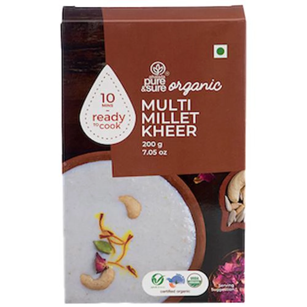 Phalada Pure & Sure Organic Multi Millet Kheer - Nutritious Phalada Pure & Sure Organic Multi Millet Kheer - Nutritious--200 g