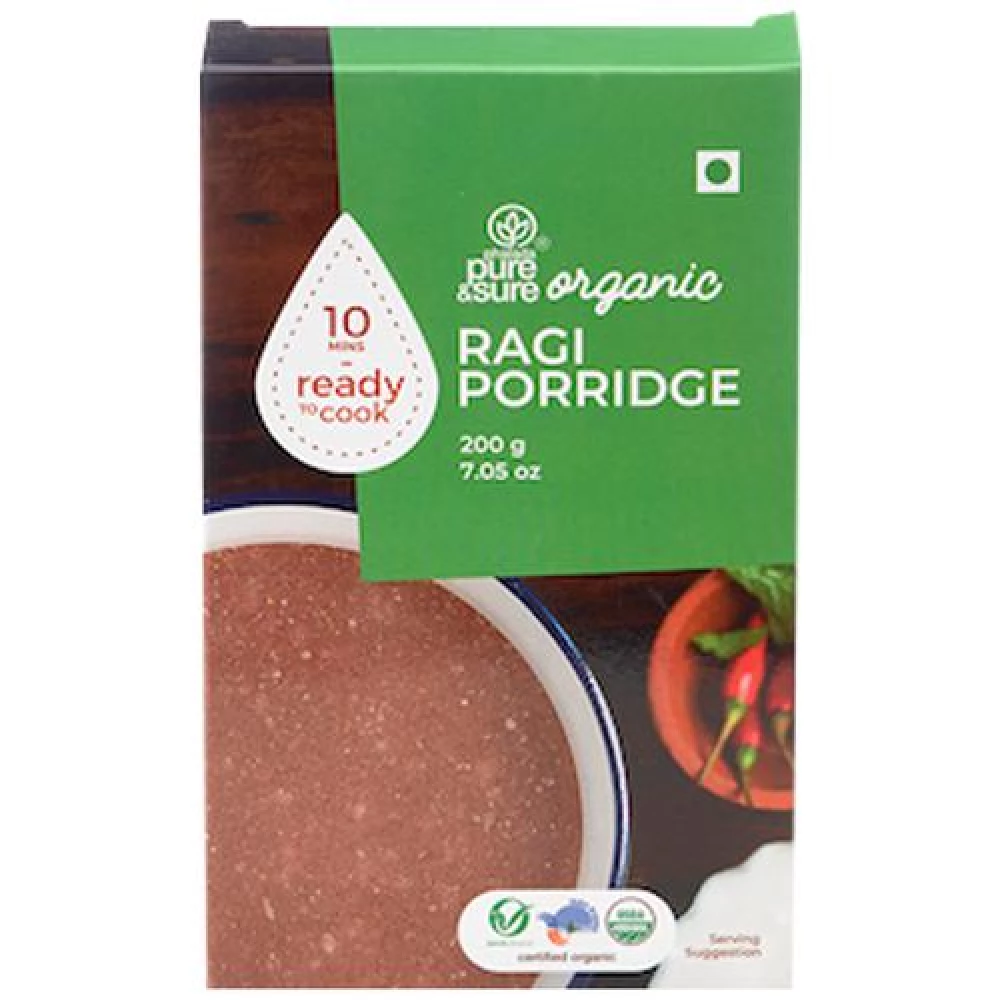 Phalada Pure & Sure Organic Ragi Porridge - Ready To Cook Phalada Pure & Sure Organic Ragi Porridge - Ready To Cook--200 g