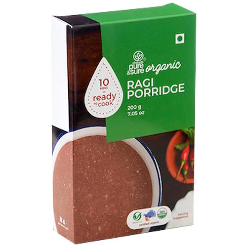Phalada Pure & Sure Organic Ragi Porridge - Ready To Cook - Image 3