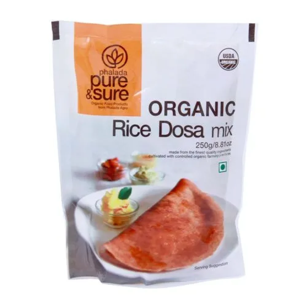 Phalada Pure & Sure Organic Rice Dosa Mix Phalada Pure & Sure Organic Rice Dosa Mix--250 g
