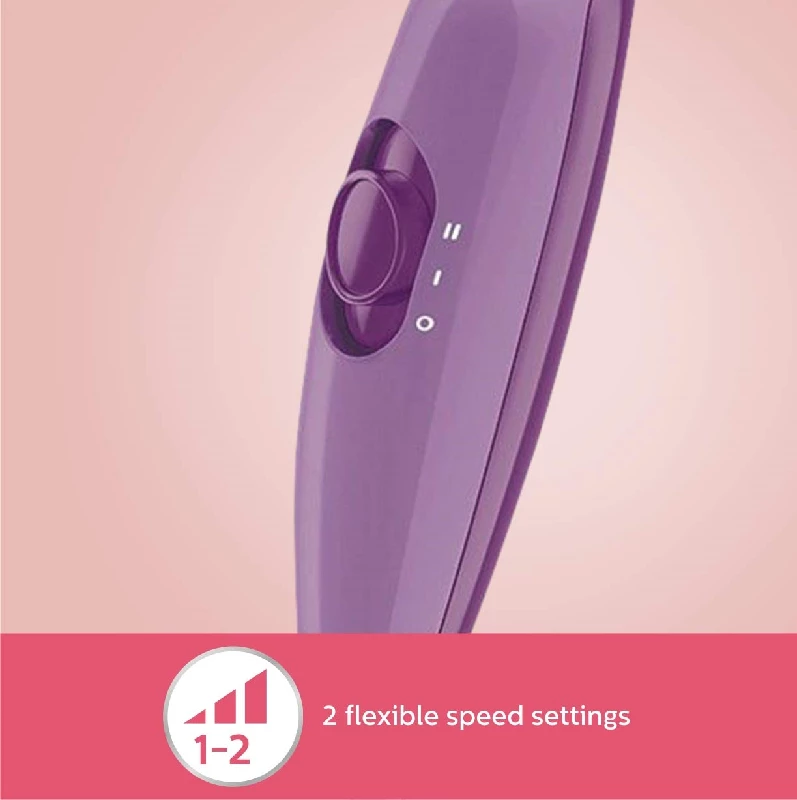 Philips 1000 Watts Compact Hair Dryer-Purple - Image 3