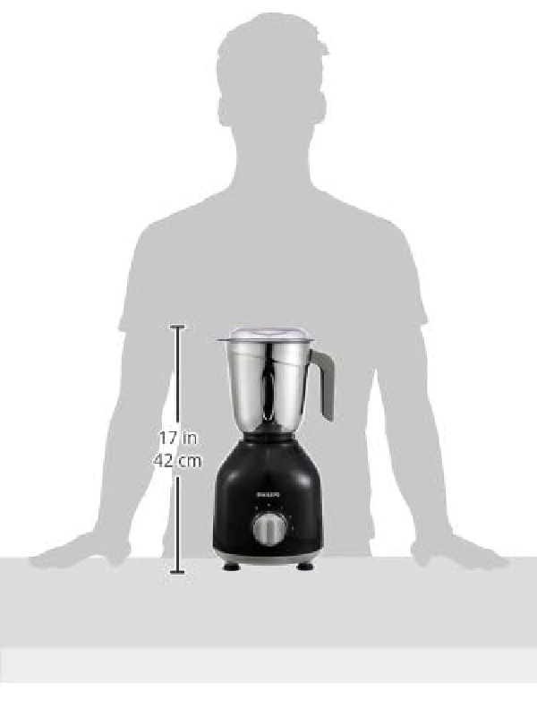 Philips HL7756-01 Mixer Grinder with 3 Speed Control and Pulse function (Black) - Image 4
