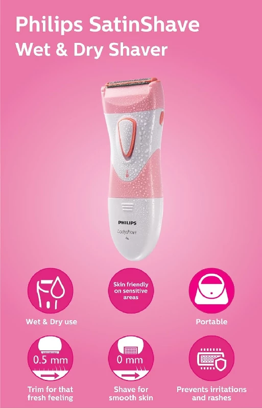 Philips HP8302 Essential Selfie Straightener & HP6306 Lady Shave - Image 4