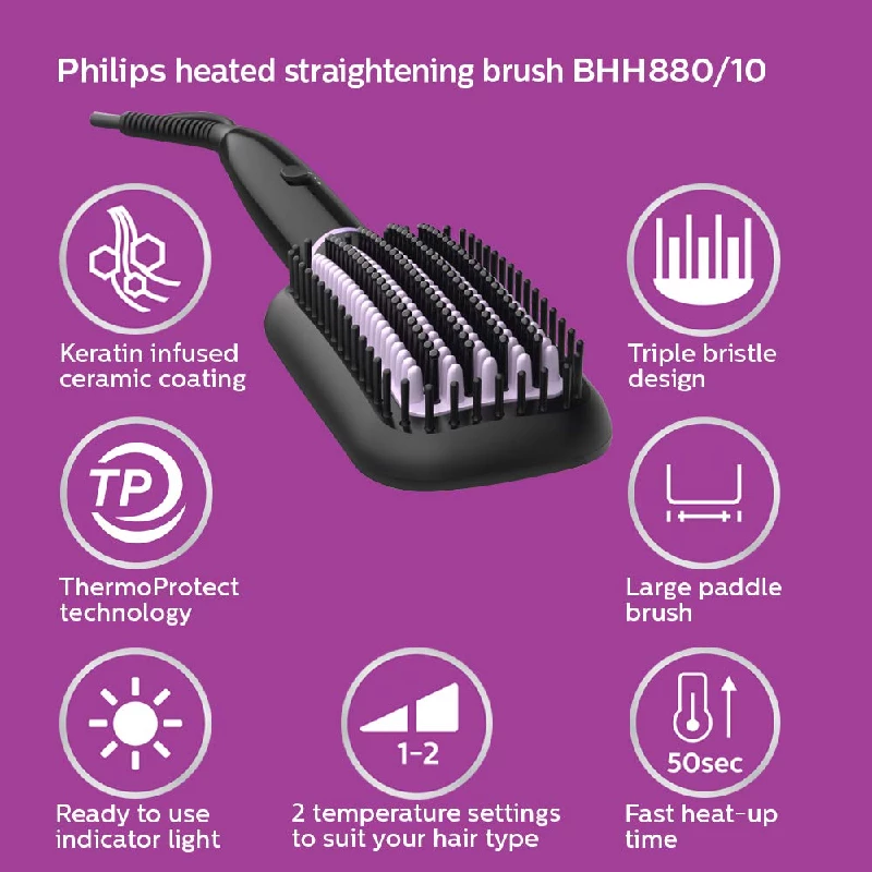 Philips Hair Straightener Brush - Image 2