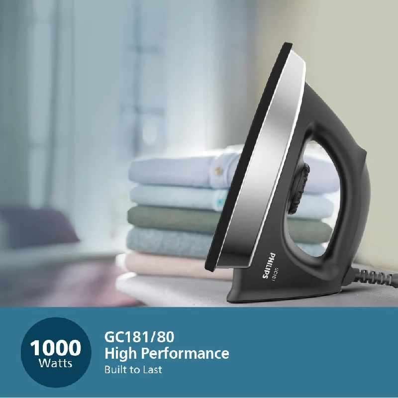 Philips Stainless Steel 1000 Watts Dry Iron - Image 2