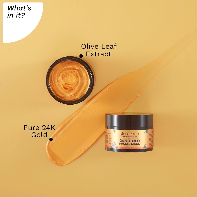 Pilgrim 24K Gold face mask for glowing skin - Image 4