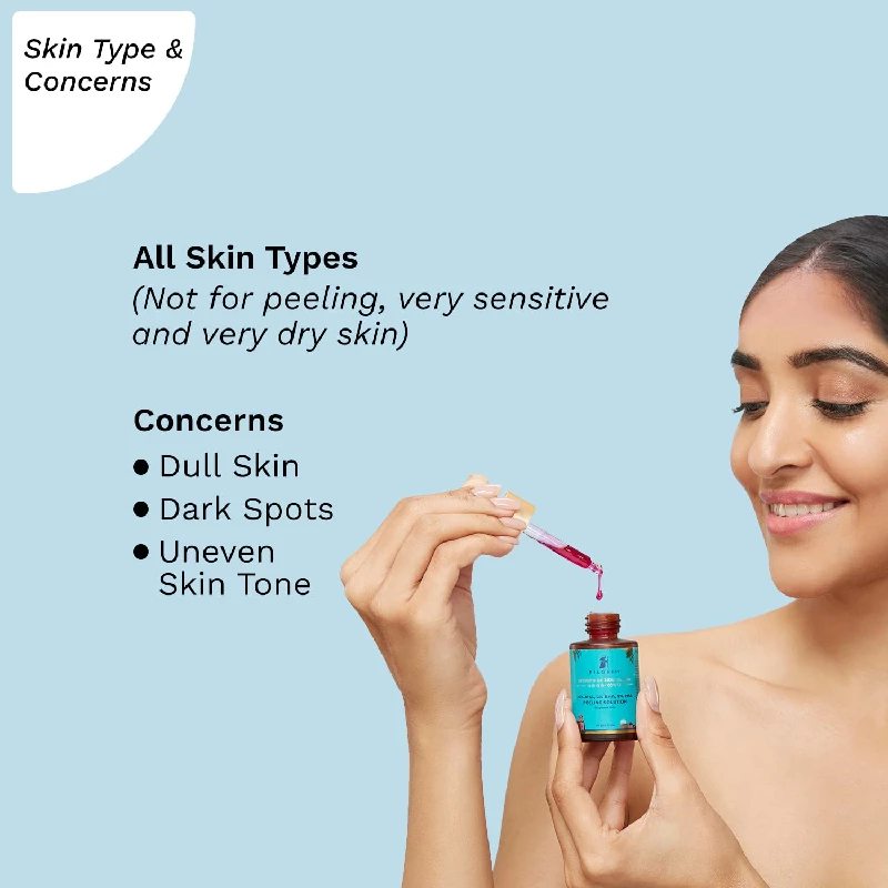 Pilgrim AHA+ BHA+ PHA Peeling Solution for Face - Image 5