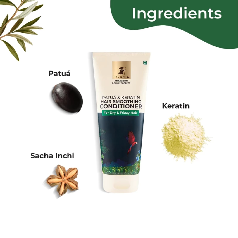 Pilgrim Amazonian Patua & Keratin Hair Smoothing Conditioner - Image 4