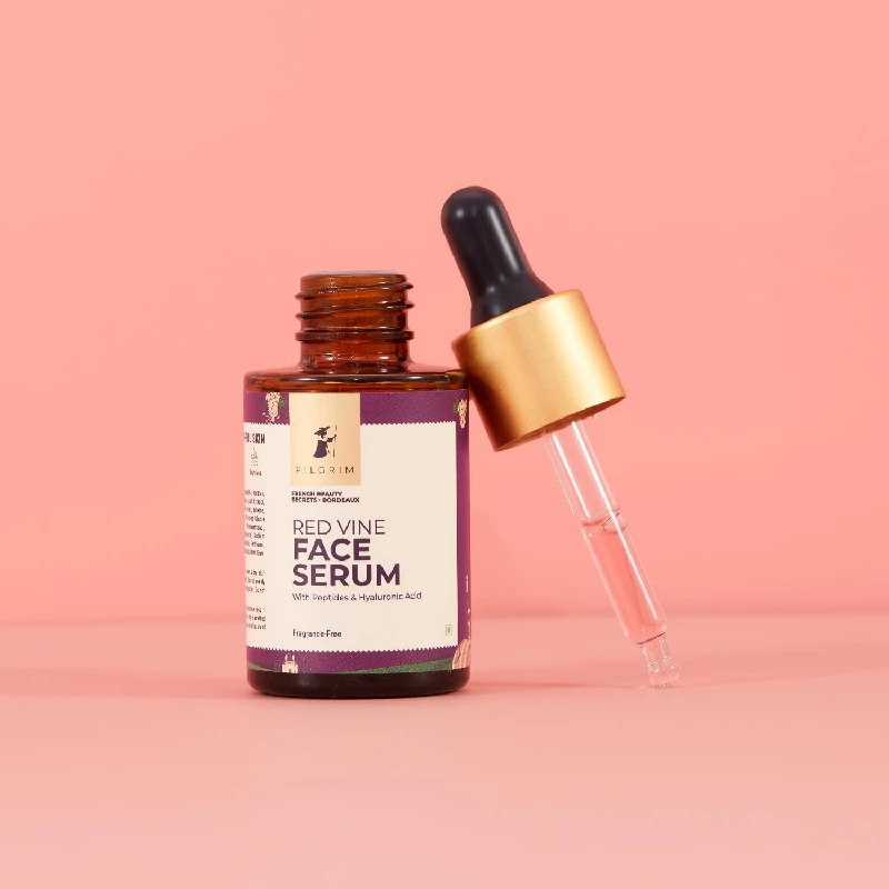 Pilgrim French Red Vine & Hyaluronic acid serum with peptides - Image 3