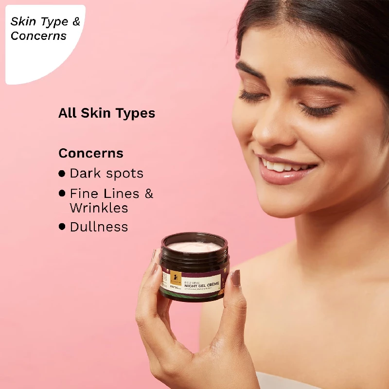 Pilgrim French Red Vine Anti Aging Night Cream for women with Retinol, Mulberry & Vitamin C - Image 6