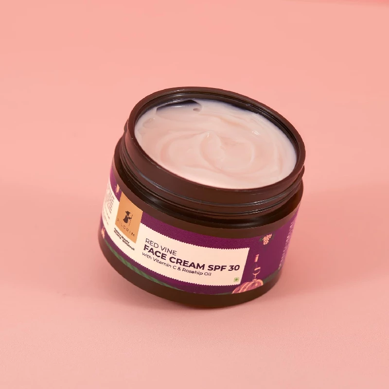 Pilgrim French Red Vine Face Cream with SPF 30 Sunscreen - Image 2