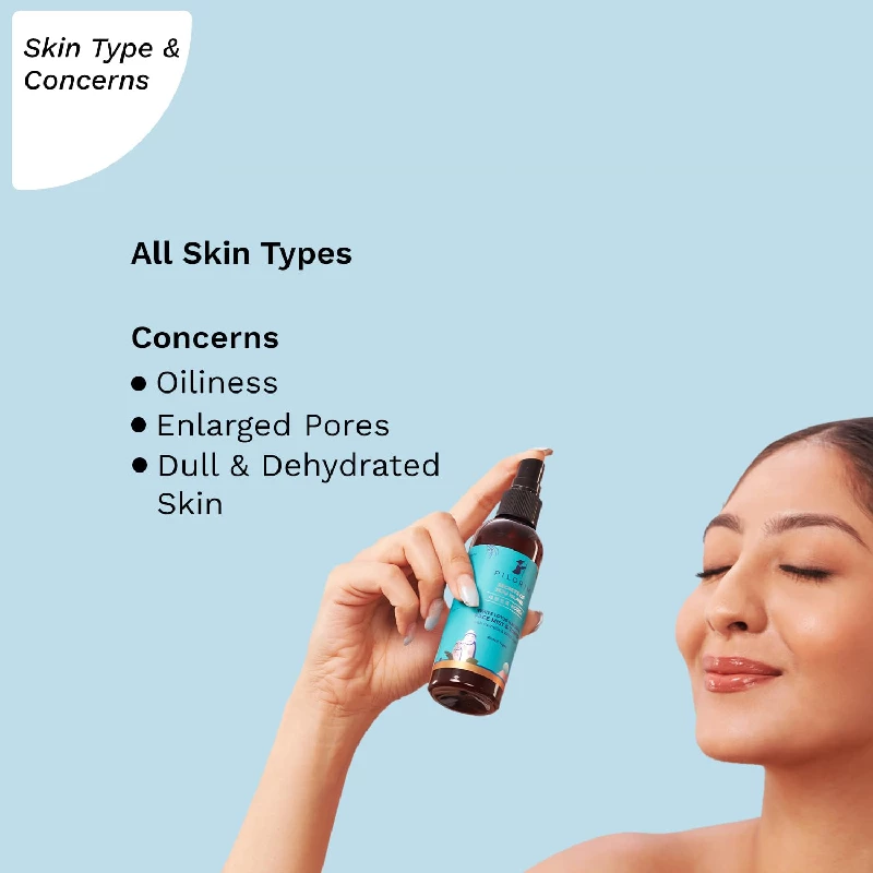 Pilgrim Korean Beauty White Lotus Refreshing Face Mist & Toner - Image 5