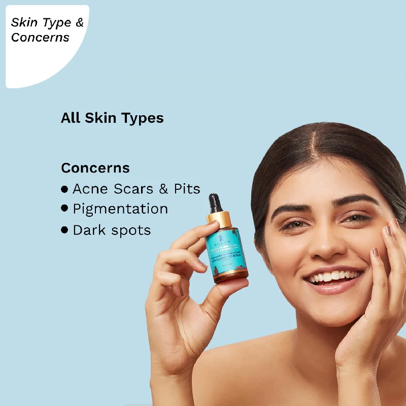 Pilgrim Niacinamide & Alpha Arbutin Skin Clarifying Serum for acne & acne marks - Image 6
