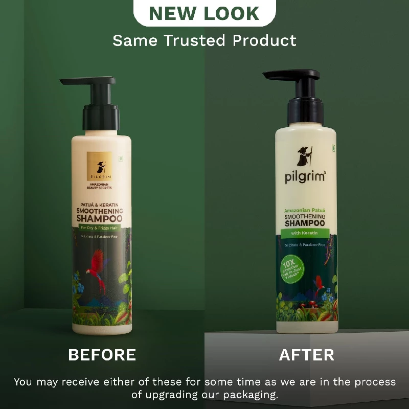 Pilgrim Patua & Keratin Hair Smoothening Shampoo - Image 2